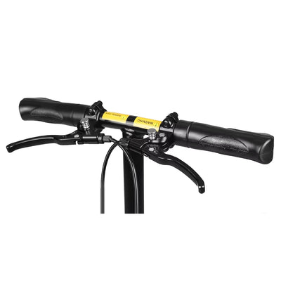 Steerable Folding Knee Scooter for Adults Dual Braking System Steel Knee Walker with Basket Handicapped Scooters