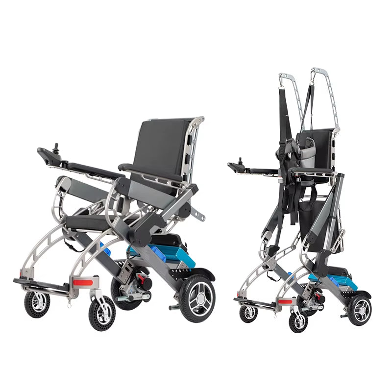 Hemiplegia Lower Limb Walking Training Mobility Assist Equipment Standing Gait Rehabilitation Walker Aid