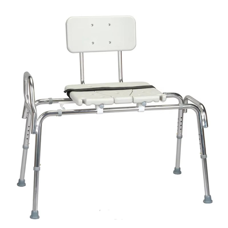 Customized Flip up Armrest Bath Chair Sliding Transfer Bench