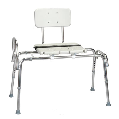 Customized Flip up Armrest Bath Chair Sliding Transfer Bench
