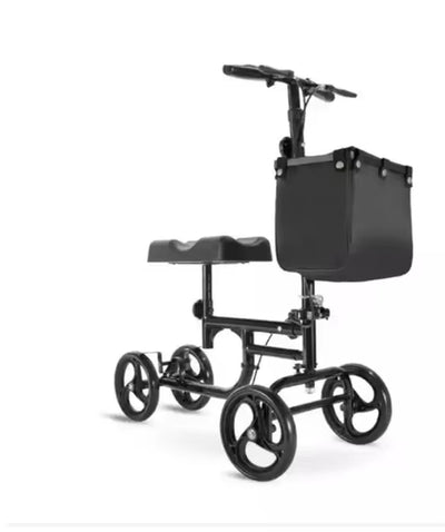 BQ9003 Knee Walker Economy Knee Scooter Steerable with Dual Braking and Basket