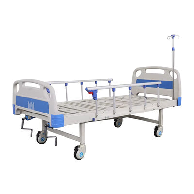  Double Function Medical Bed Metal Double Crank Home Chinese Hospital Nursing Bed