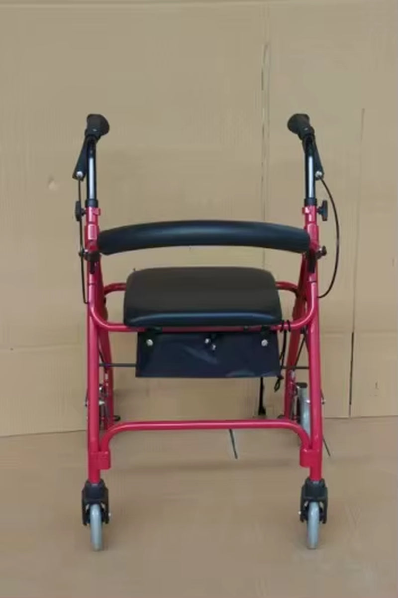  Multi-Function Aluminum Rollator Walker Shopping Cart