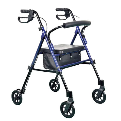  Multi-Function Aluminum Rollator Walker Shopping Cart