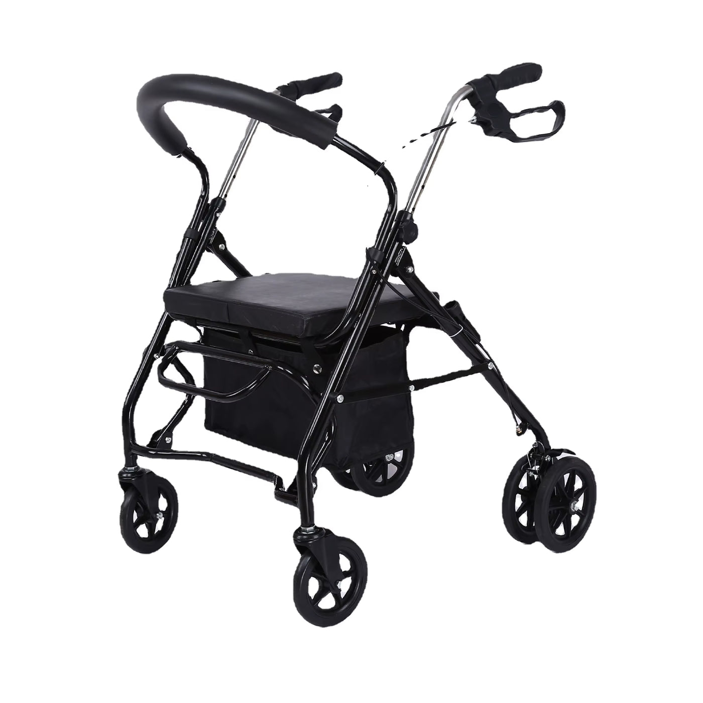 Walking Rollator Walker Mobility Aids Disabled for Elderly Adults Seniors Equipment Orthopedic Rehabilitation Training Frame