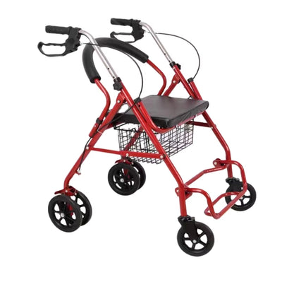 Walking Rollator Walker Mobility Aids Disabled for Elderly Adults Seniors Equipment Orthopedic Rehabilitation Training Frame