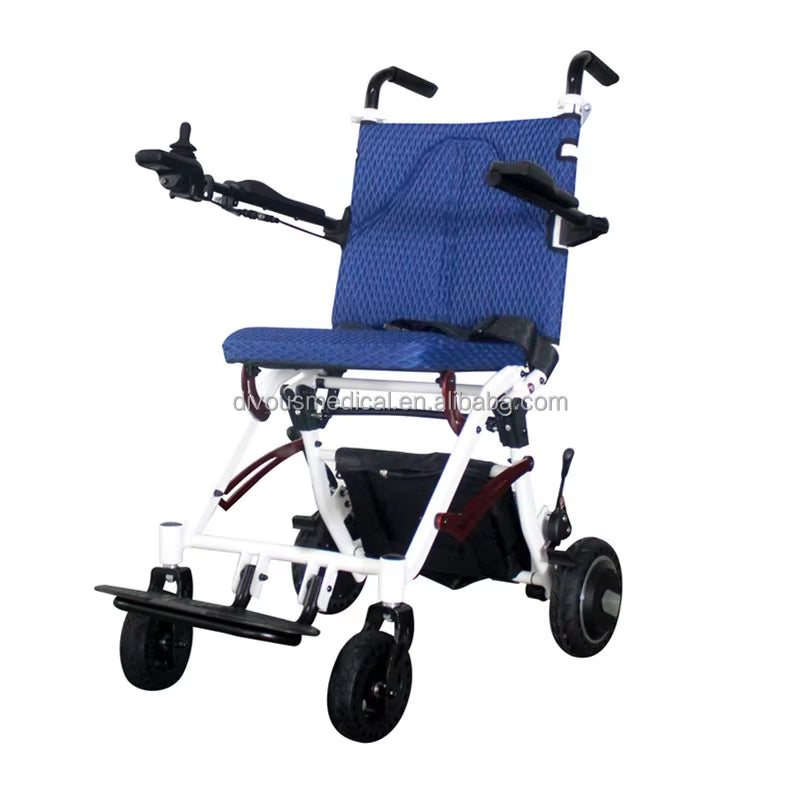 High Quality Electric Handicapped Chairs Ultra Light Folding Wheelchairs Airline Approved Electric Wheelchair