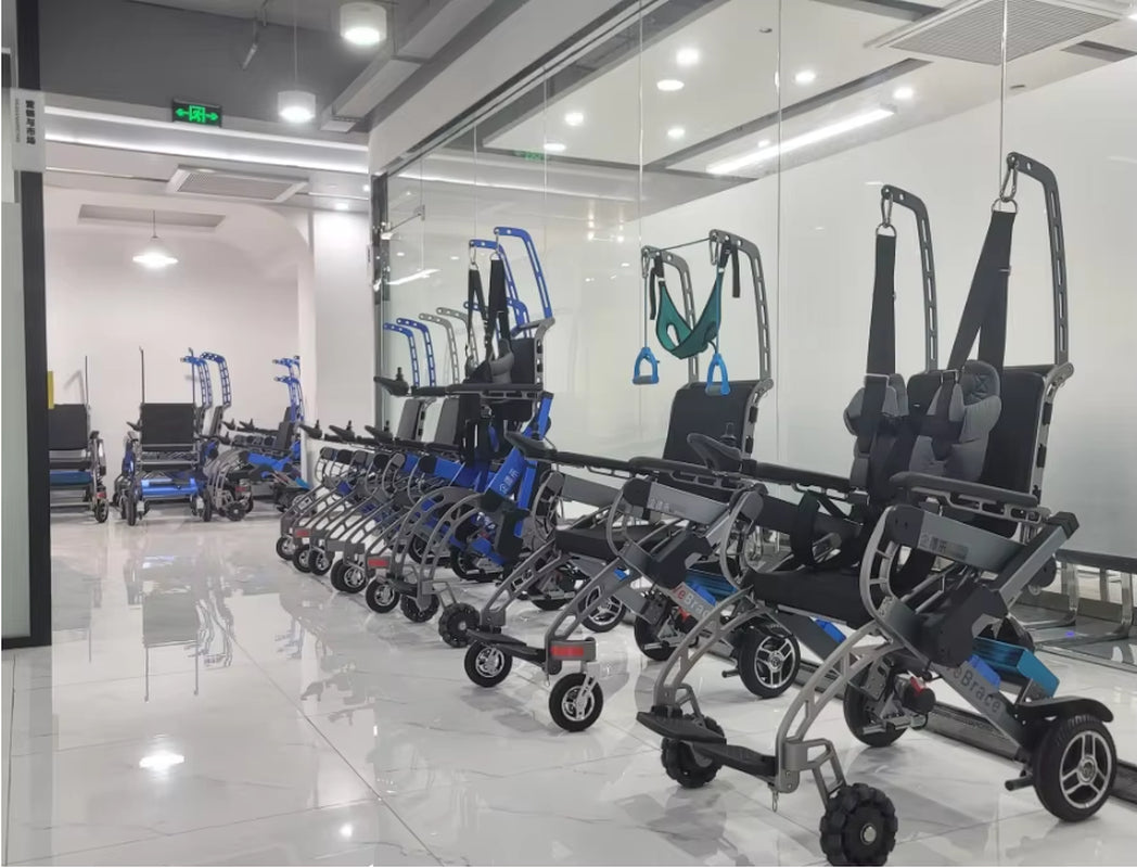 Hemiplegia Lower Limb Walking Training Mobility Assist Equipment Standing Gait Rehabilitation Walker Aid