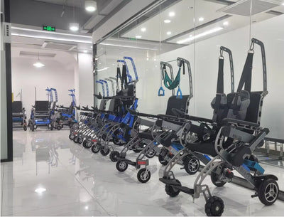 Hemiplegia Lower Limb Walking Training Mobility Assist Equipment Standing Gait Rehabilitation Walker Aid