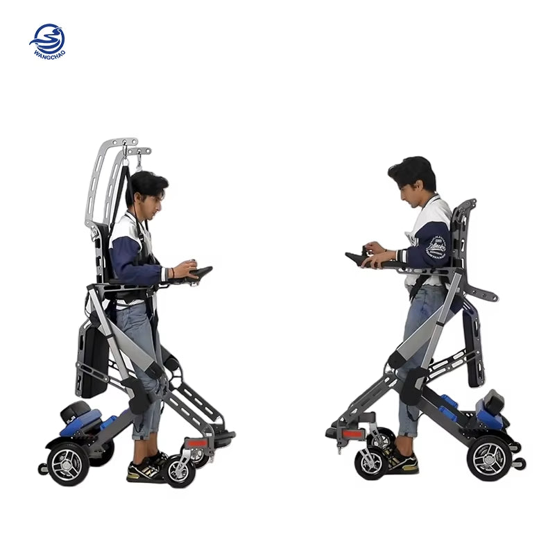 Hemiplegia Lower Limb Walking Training Mobility Assist Equipment Standing Gait Rehabilitation Walker Aid