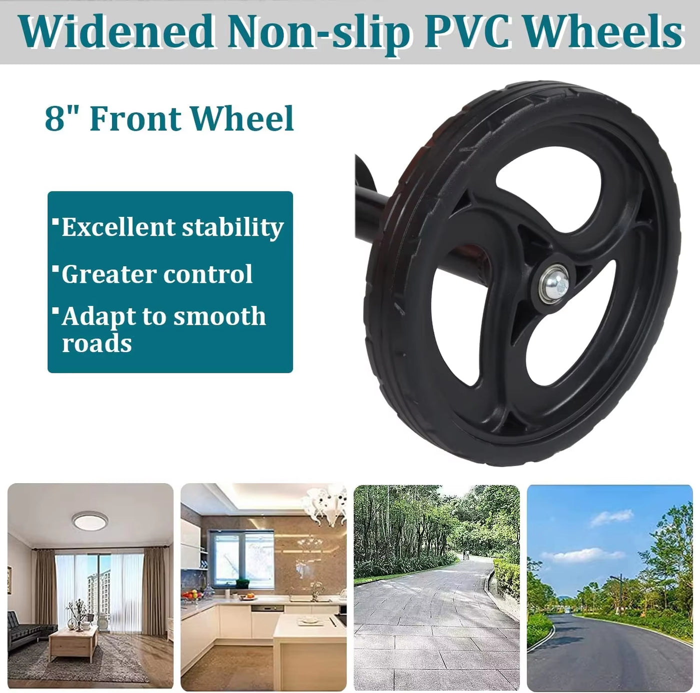 Online Trend Product Walker & Rollator Walking Aid Knee Cane Walker Walking Aid High Quality Knee Scooter